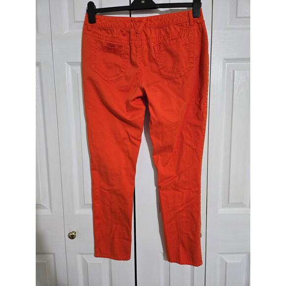 Maurices size 9/10 women's orange jeggings - Picture 4 of 9